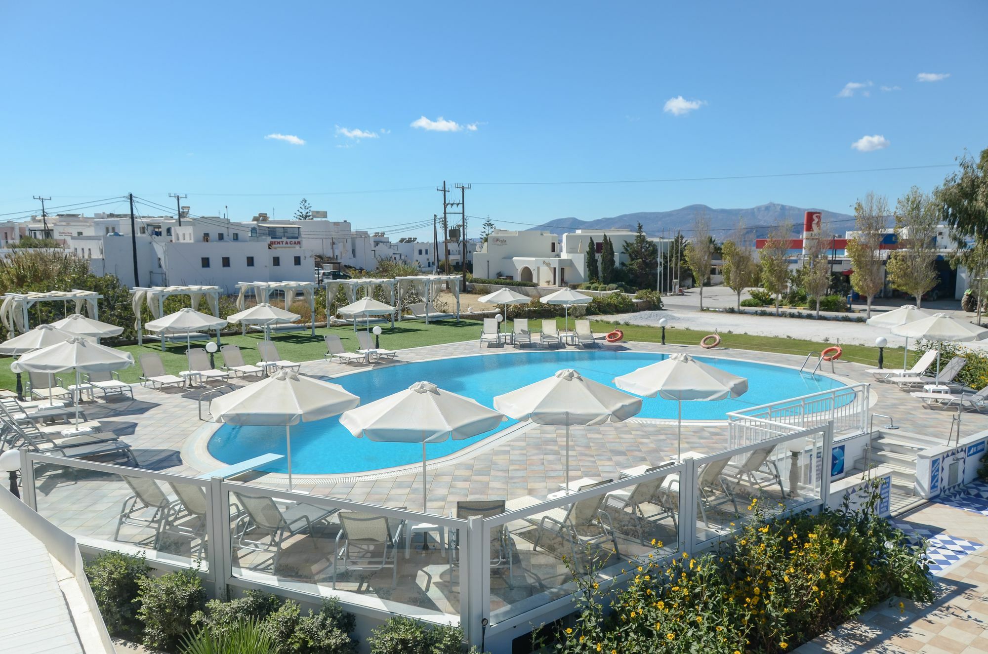 Birikos Hotel & Suites Agios Prokopios  Buitenkant foto